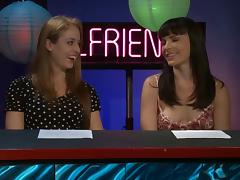 Allie Haze s a pair of chicks for a chat about lesbian sex tube porn video