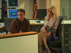 Smart looking Jessica Drake Gives One Hell Of A Blowjob Before Getting Beat tube porn video